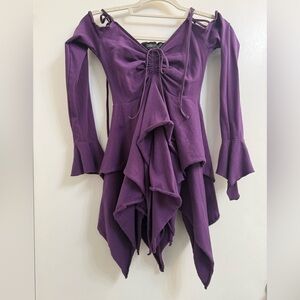 Viral Purple Fairy Dress